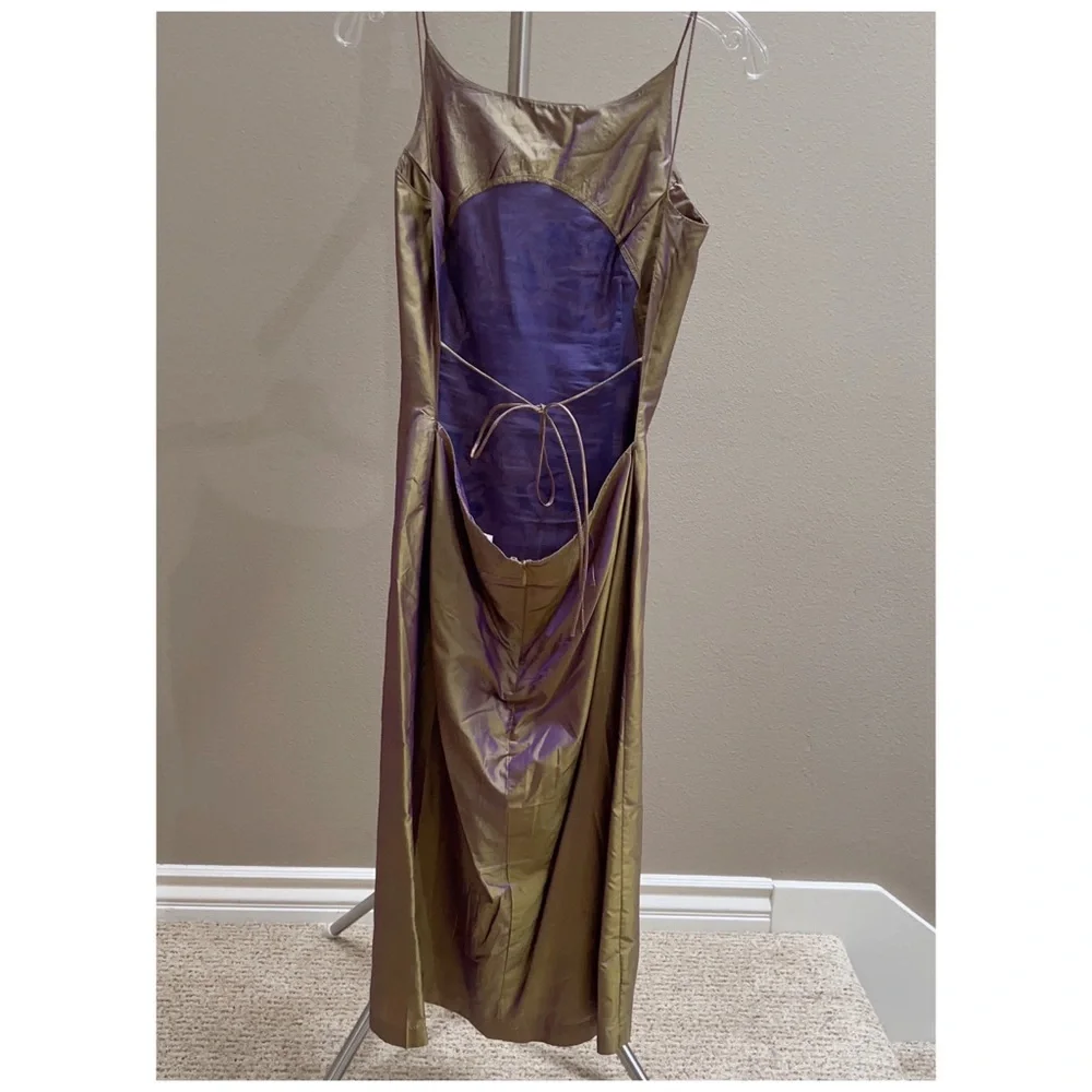 FREE PEOPLE 100% Silk Vintage Dress - Picture 11 of 13